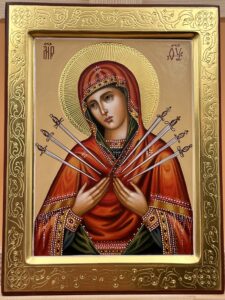 Богородица «Семистрельная» Образец 15 Арсеньев