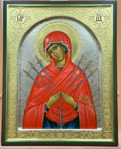 Богородица «Семистрельная» Образец 14 Арсеньев